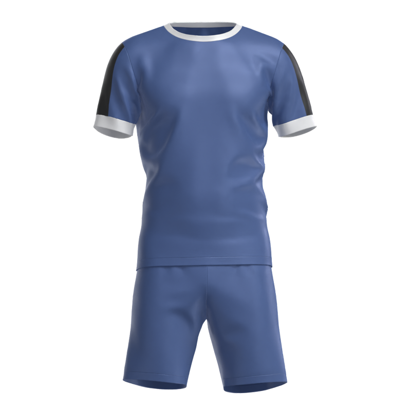 Soccer Jersey Kit 3D Mockup 3D Graphic