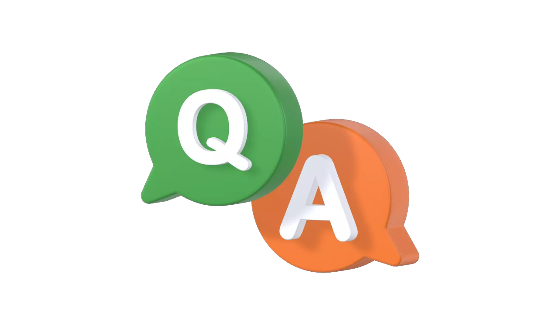 Question & Answer 3D Graphic