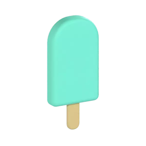 Popsicle 3D Graphic