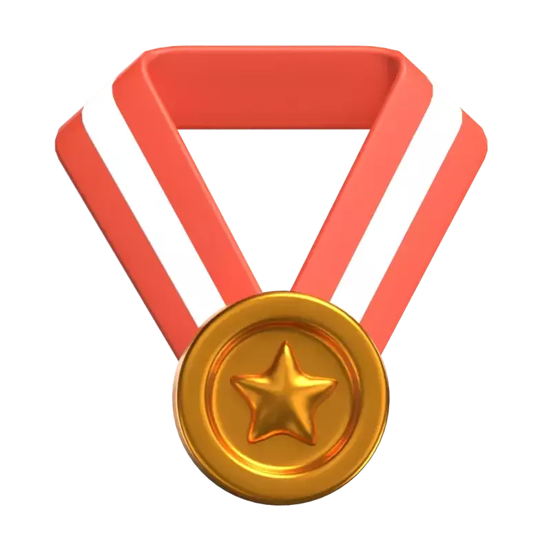 Medalha 3D Graphic