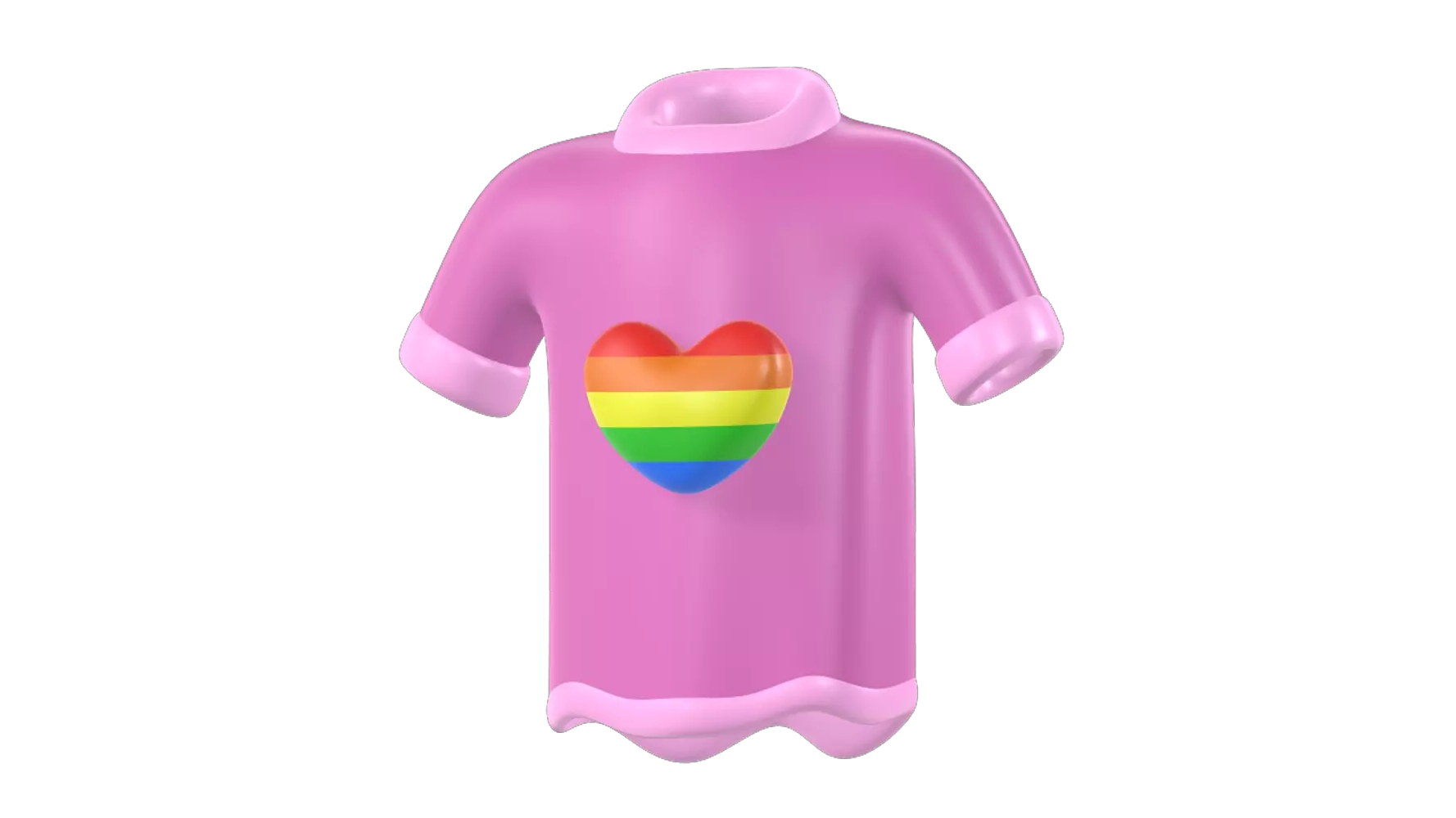 Love T-Shirt 3D Graphic