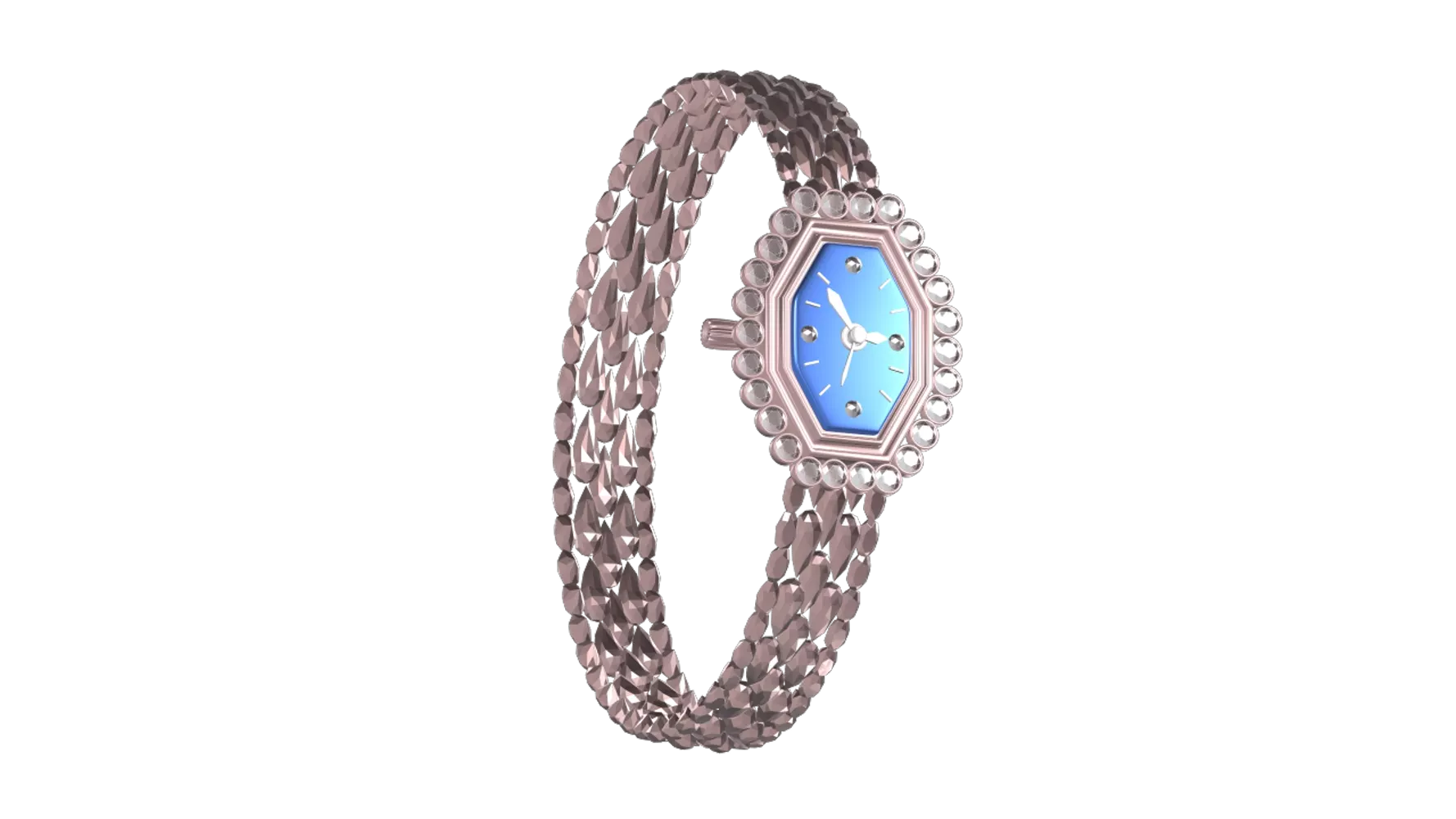 Luxury Watch 3D Graphic