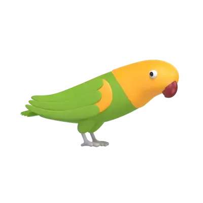 Love Bird 3D Graphic