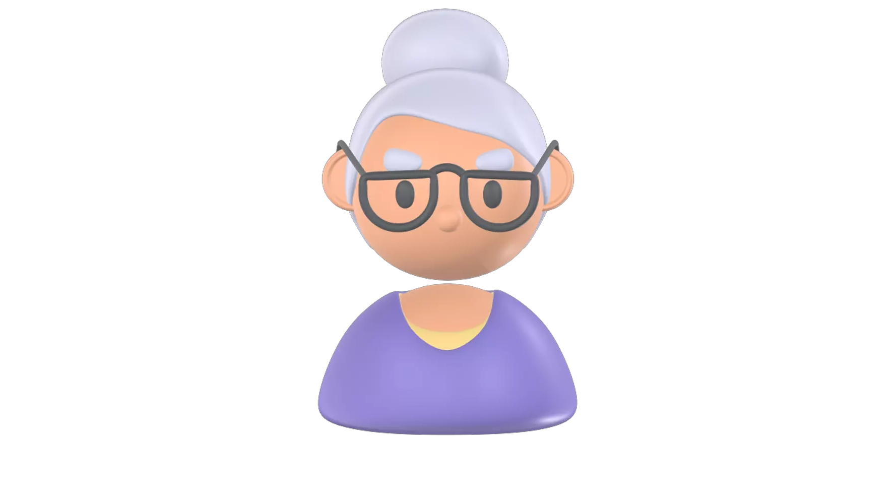 Grandma 3D Graphic