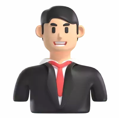 Businessman Avatar 3D Graphic