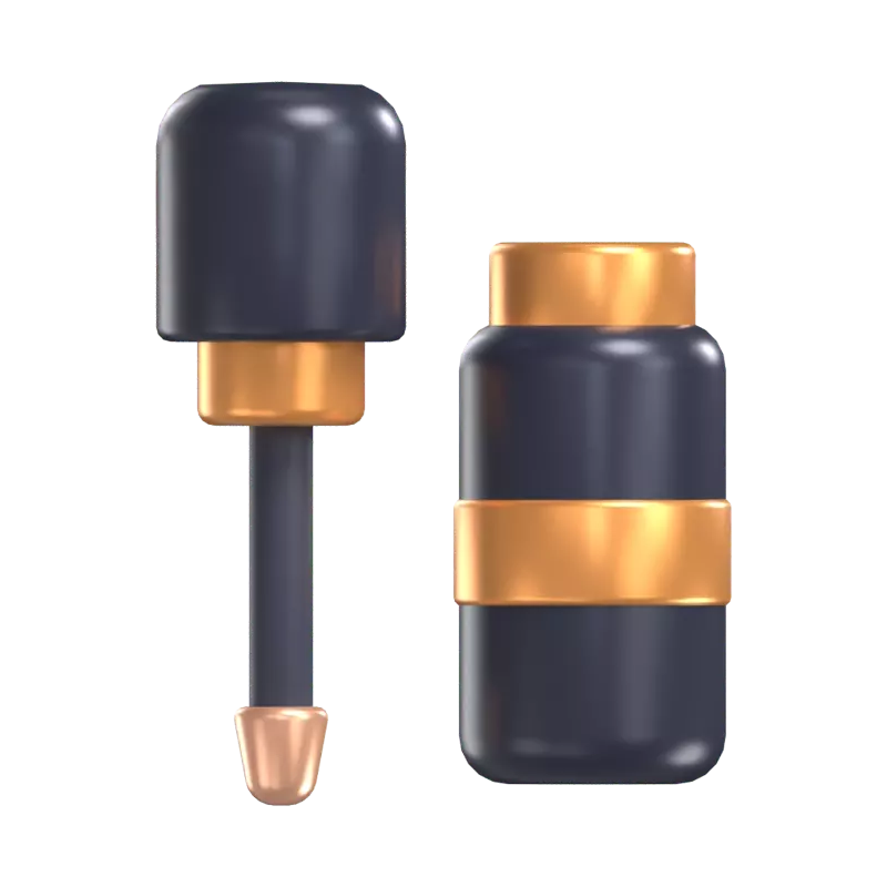 Lip Gloss 3D Graphic