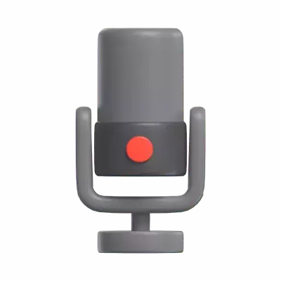 Sound Recorder 3D Graphic