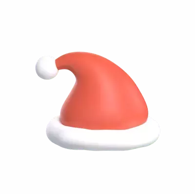 Christmas Hat 3D Graphic