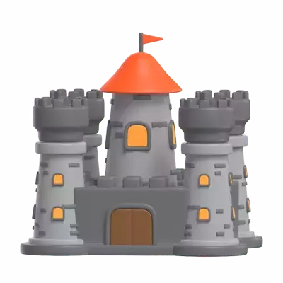 Castle 3D Graphic