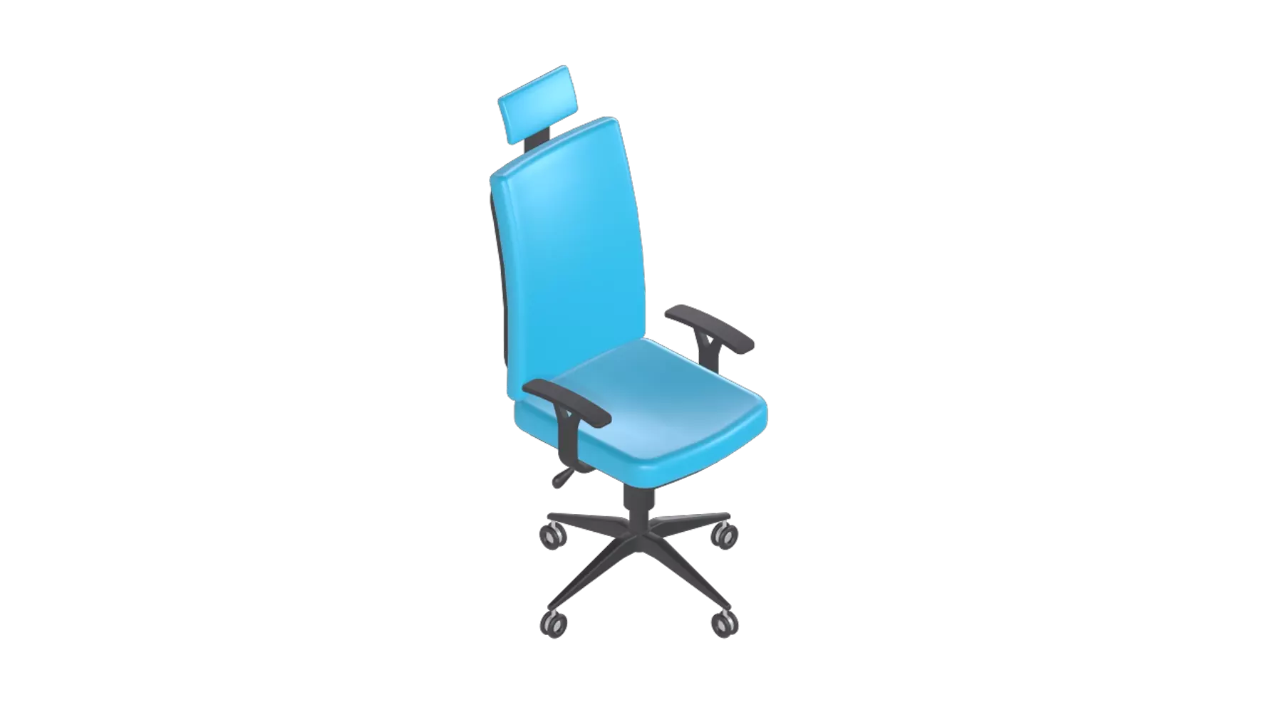 Gaming Seat 3D Graphic