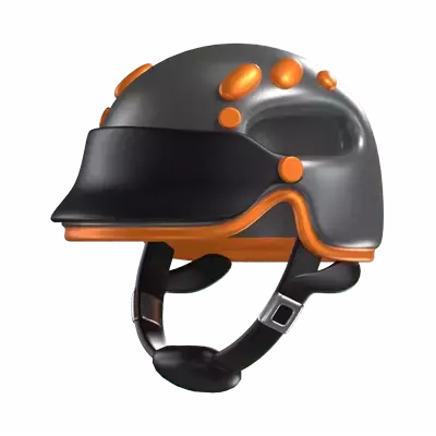 Bicycle Helmet 3D Graphic