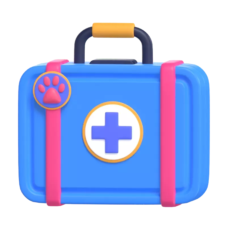 First Aid Kit 3D Graphic