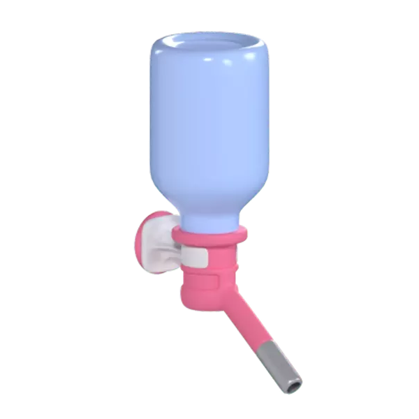 Water Dispenser 3D Graphic