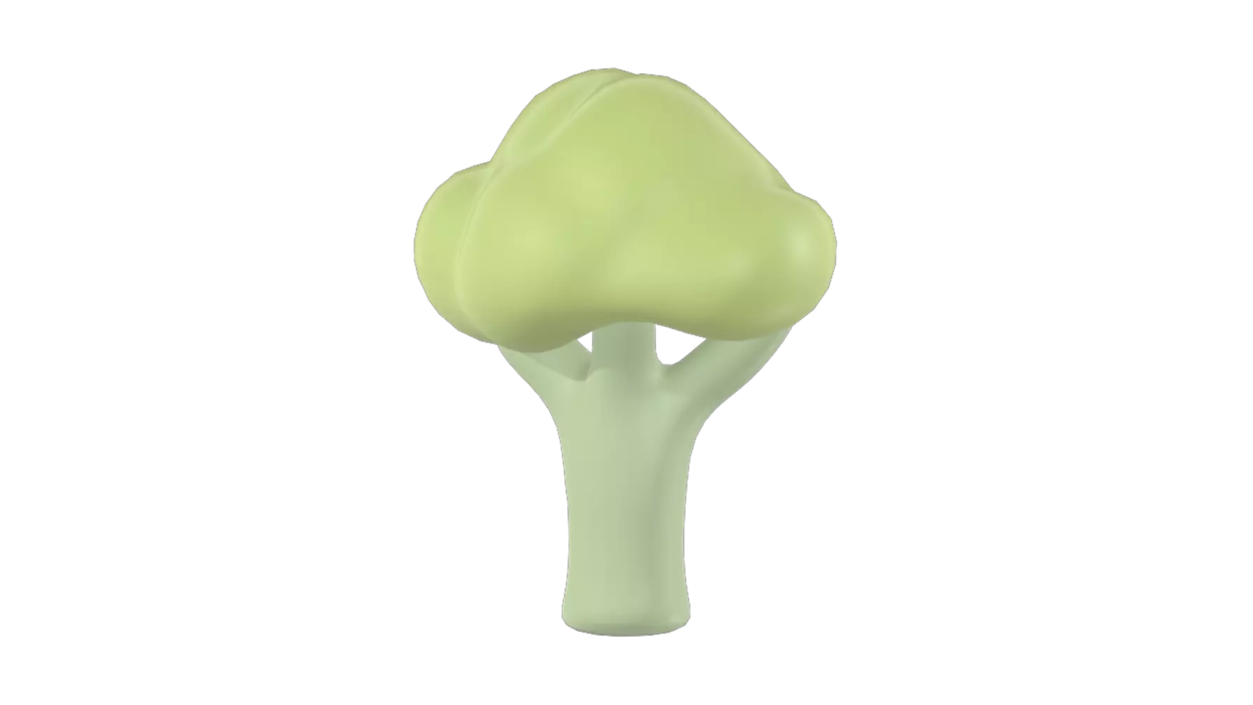 Broccoli 3D Graphic