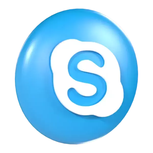 Skype 3D Graphic