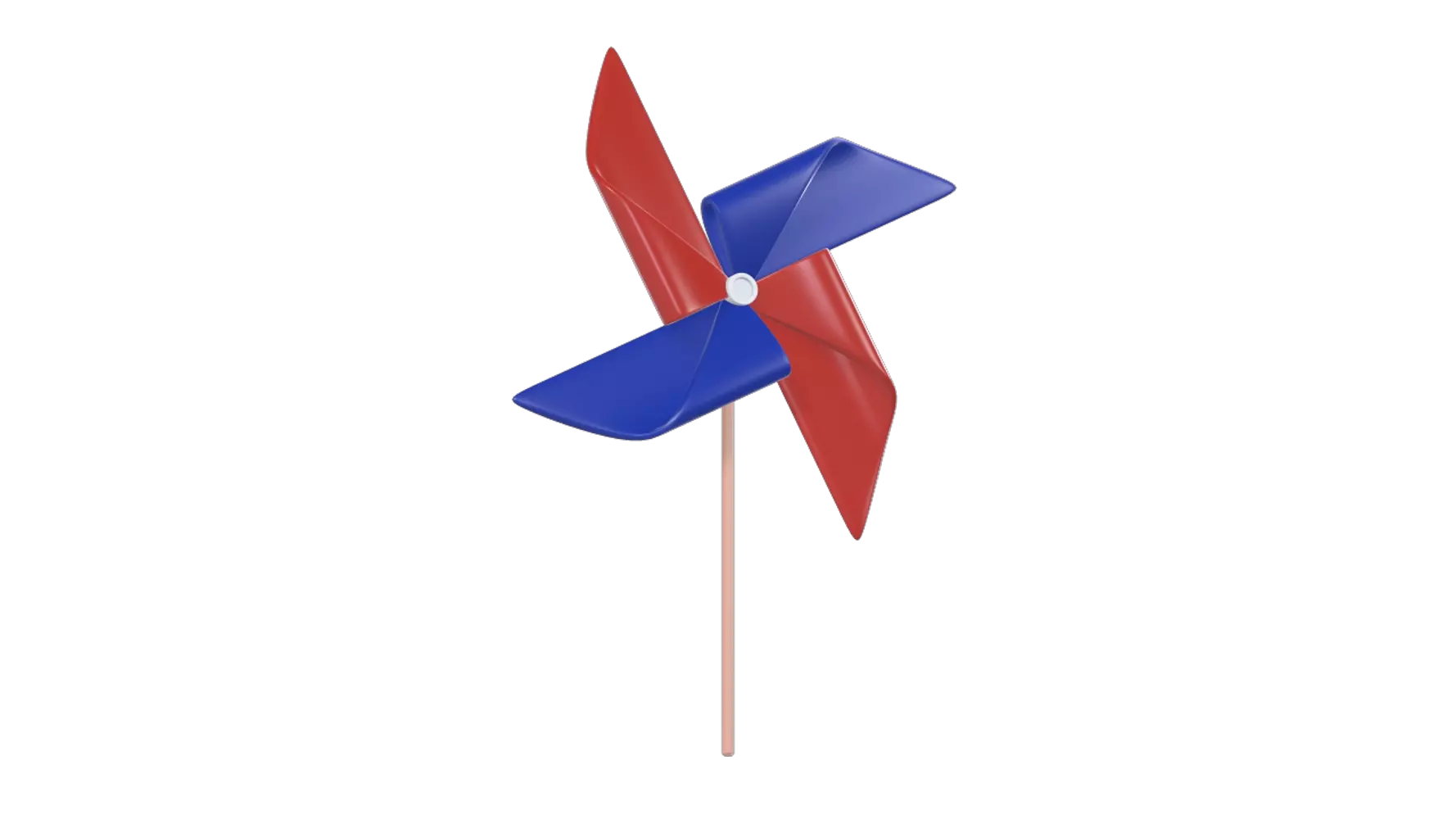 Pinwheel 3D Graphic