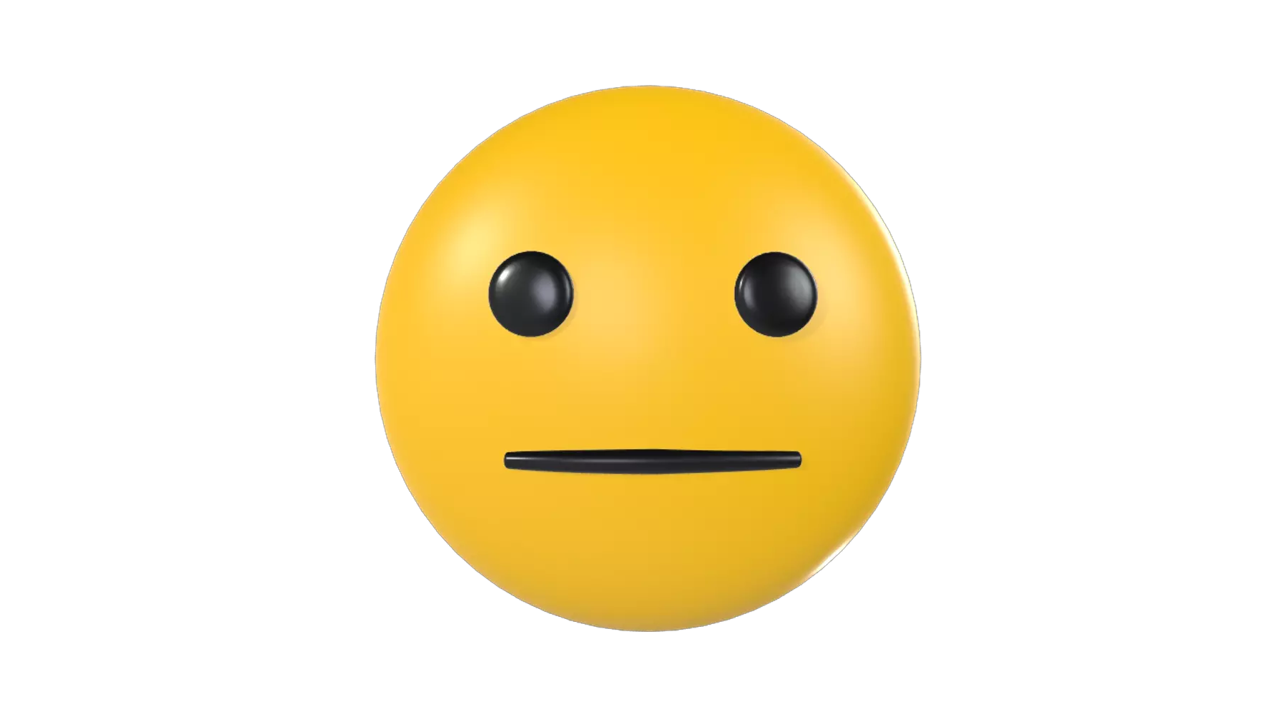 Neutral Face Emoji 3d model--c920e7b2-e697-4a4a-8ab3-26ef41a2a867
