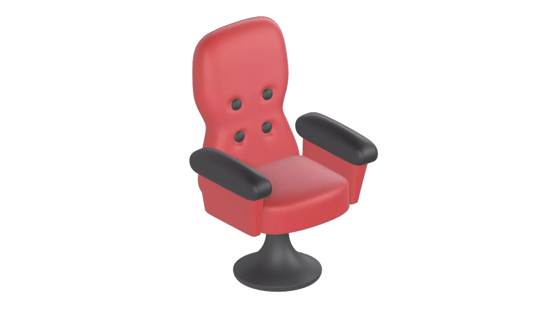 Movie Chair 3D Graphic