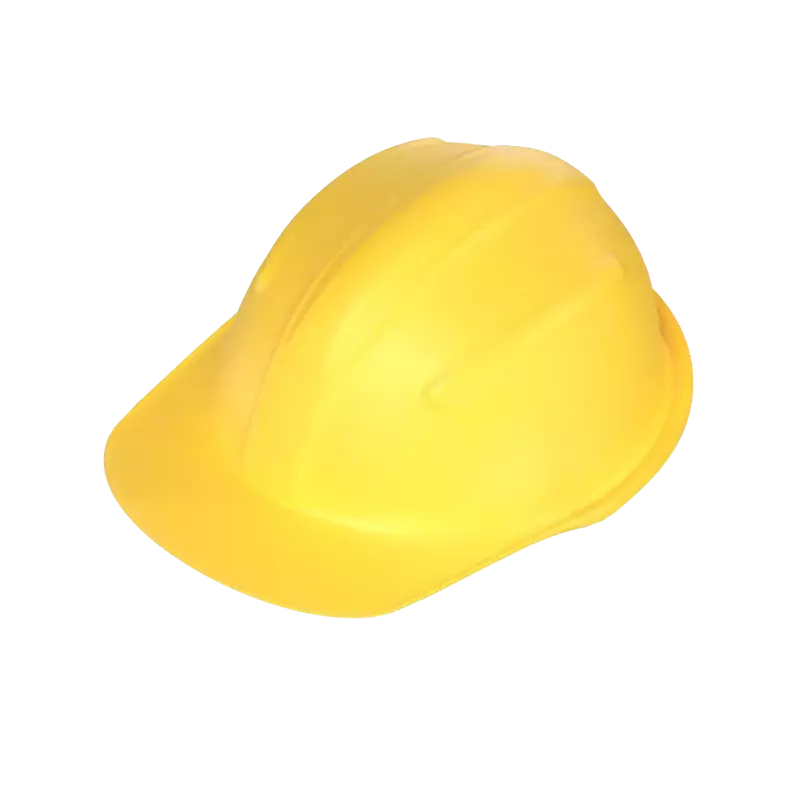 Safety Helmet 3D Graphic