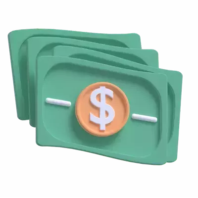 Money 3D Graphic