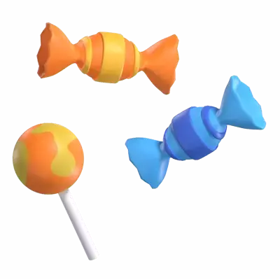 Candy 3D Graphic