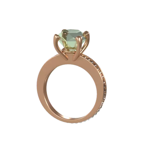 Diamond Ring 3D Graphic