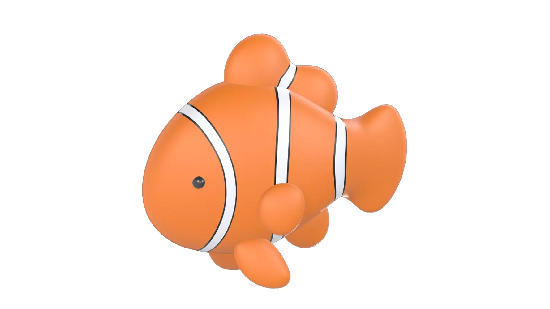 Fish 3D Graphic