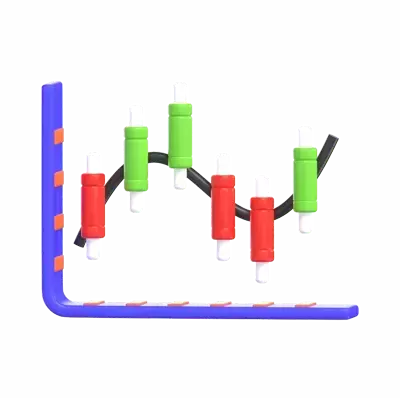 Cylinder Plot Chart 3D Graphic