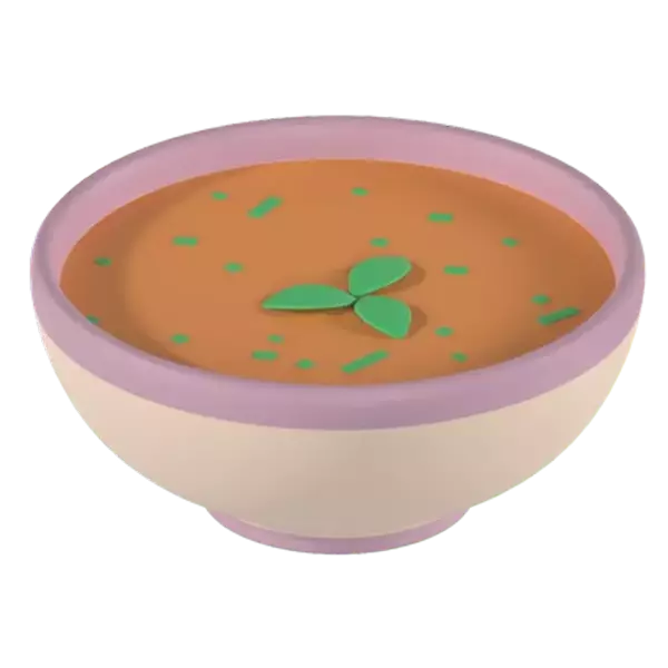 Soup Bowl 3d model--b791e278-fe7d-4037-8cc9-c38045aa9baa