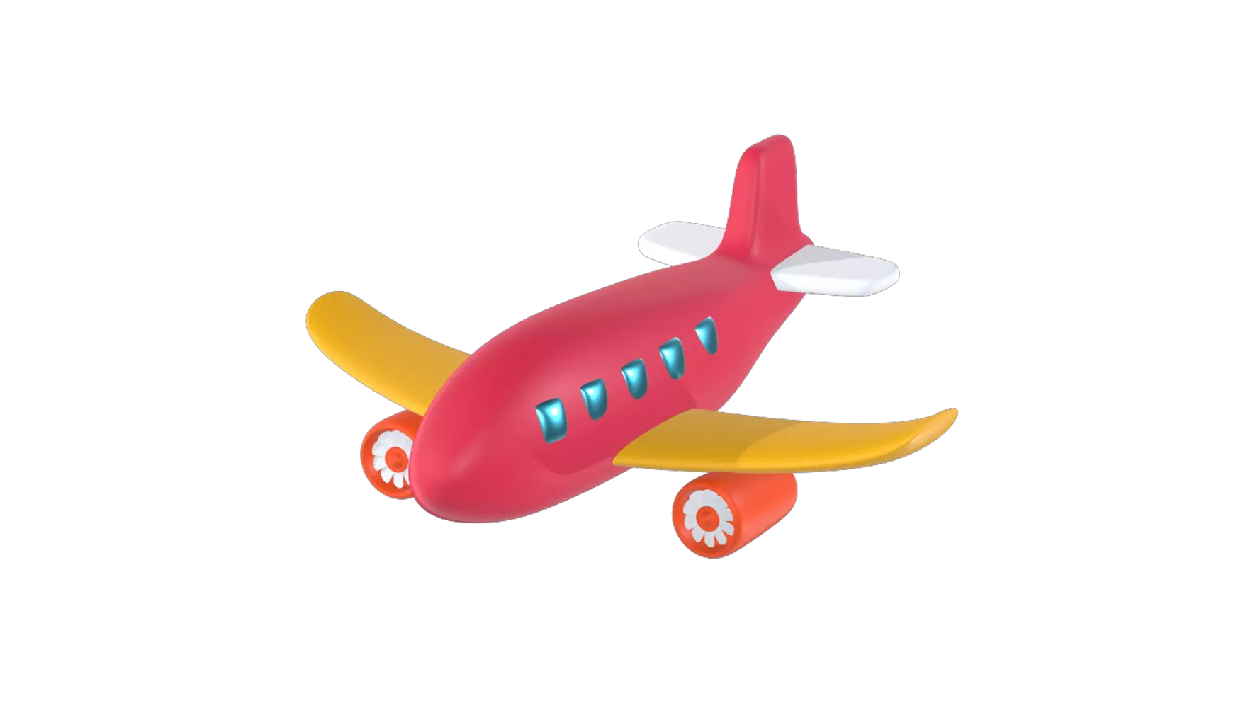 Plane 3D Graphic