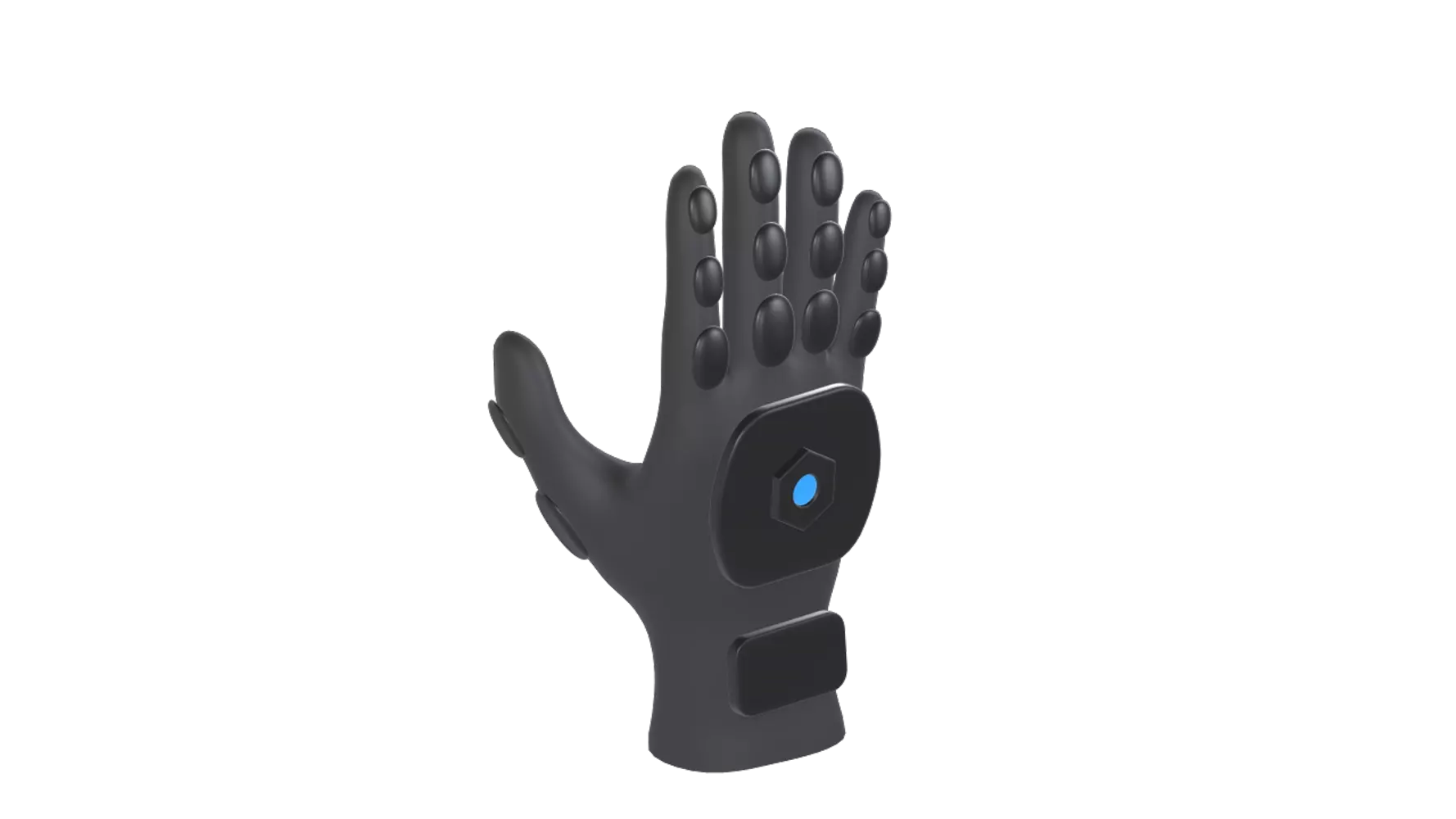 VR Gaming Gloves 3D Graphic