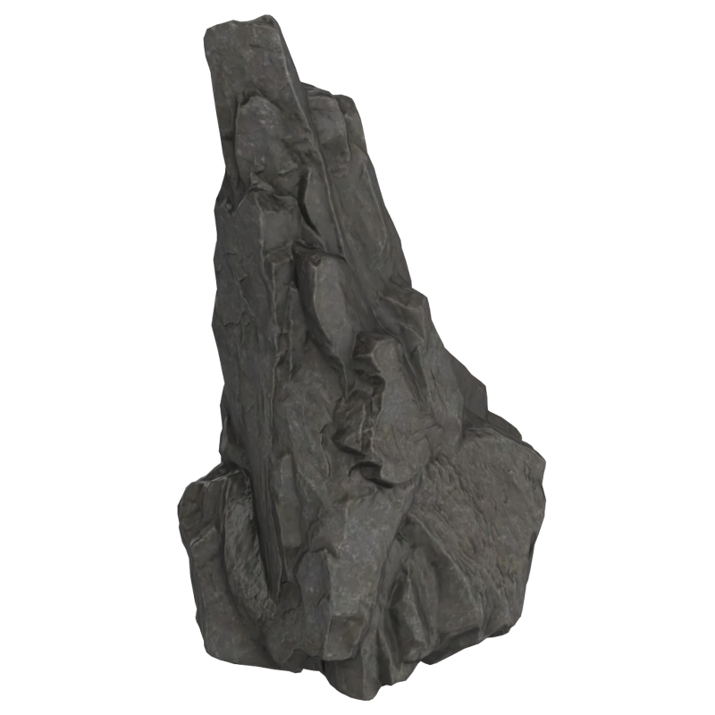 3D Realistic Rock Formation For Cliff Environment 3D Graphic