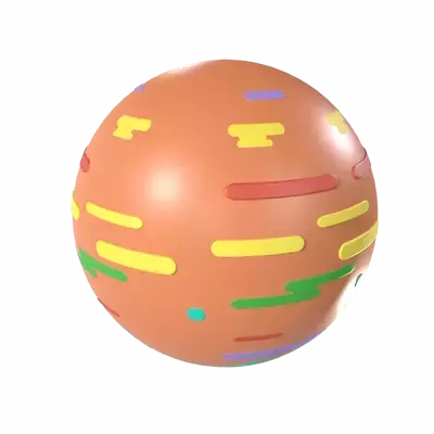 Jupiter Planet 3D Graphic