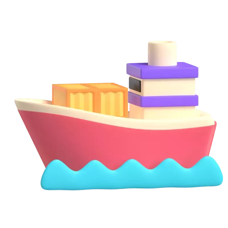 Shipping 3D Graphic