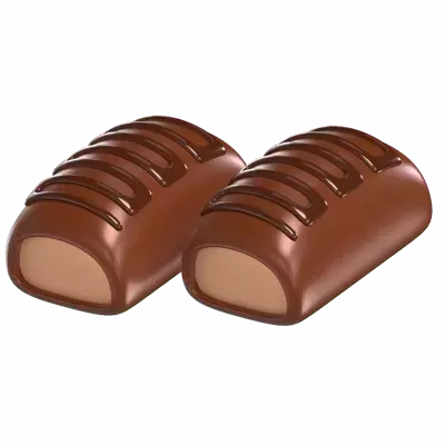 Choco Candies 3D Graphic