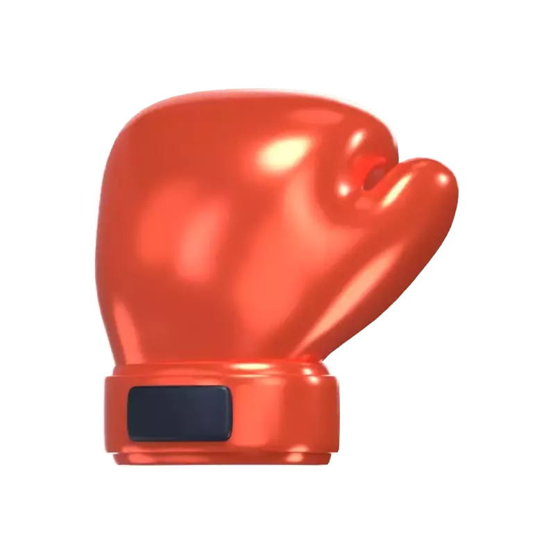 Boxing Glove 3D Graphic