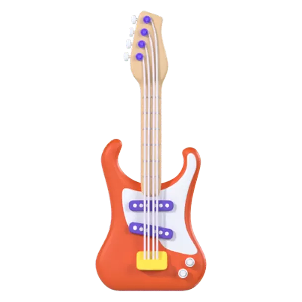 Electric Guitar 3d model--1ae7db2f-bbef-43b0-9dec-d3955aeca568