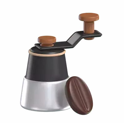 Coffee Hand Grinder  3D Graphic