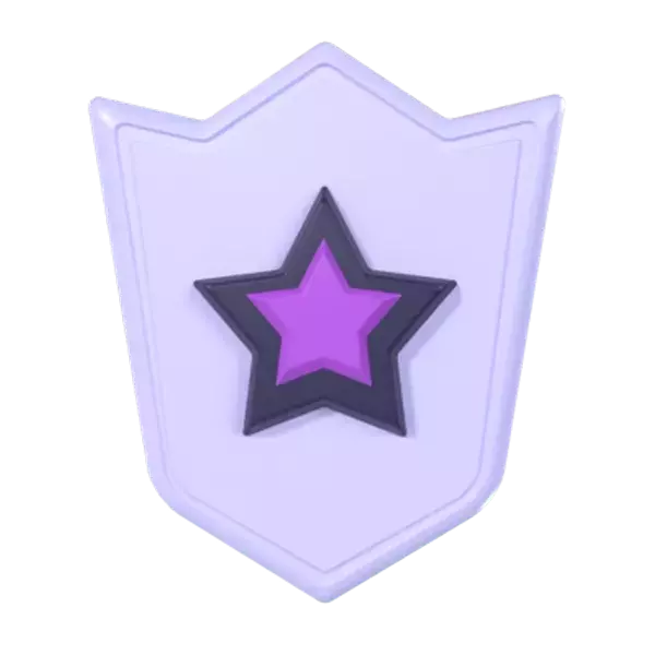 Star Shield 3D Graphic