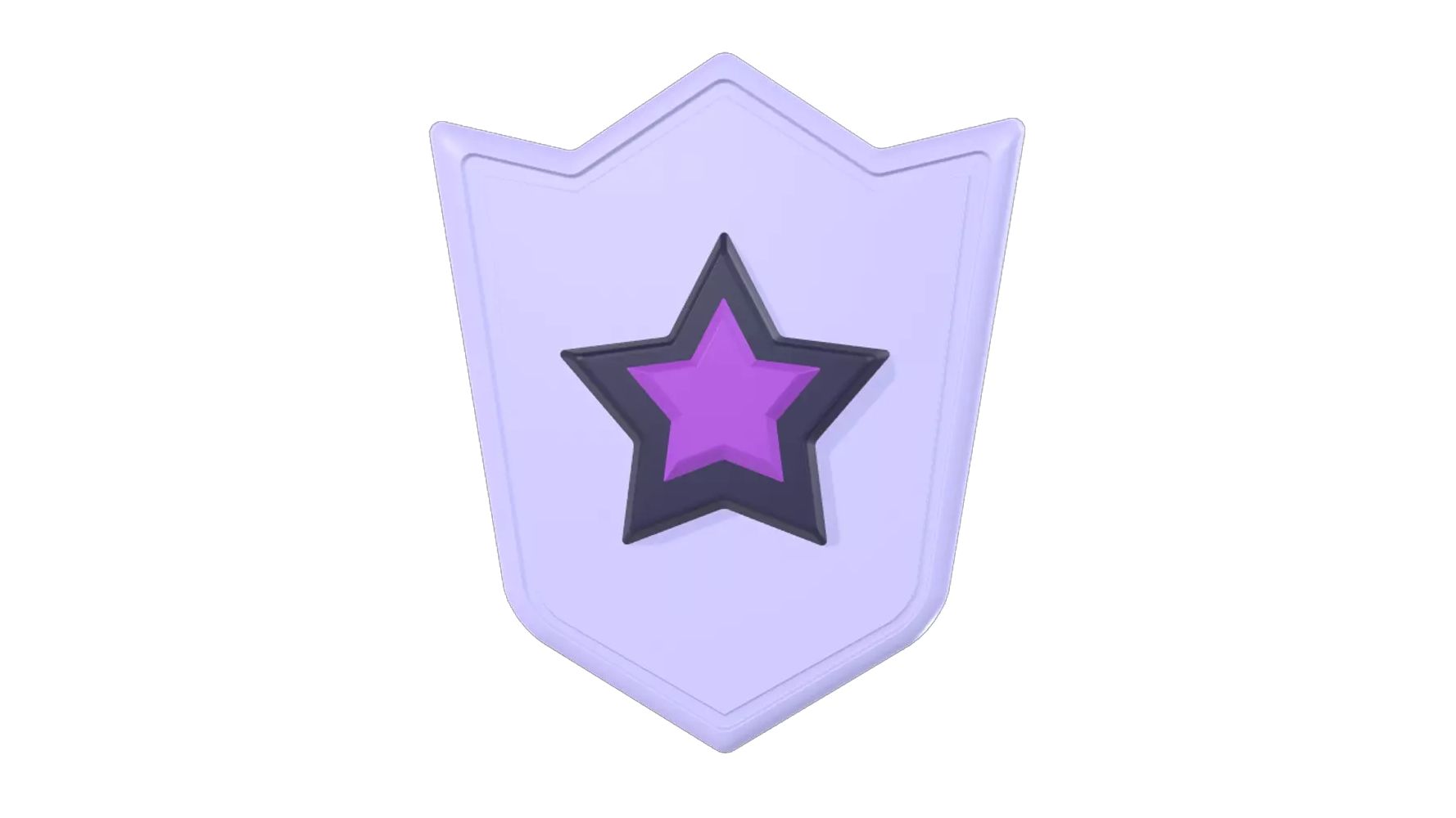 Star Shield 3D Graphic