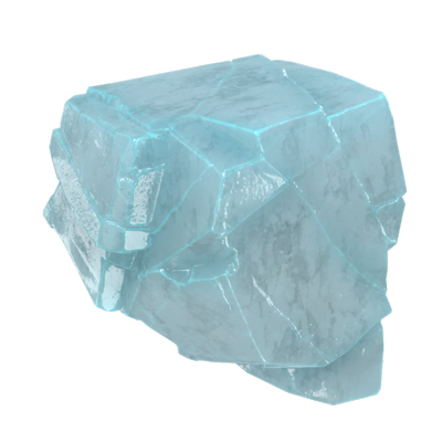 Ice Rock 3D Model For Glacial Environment 3D Graphic