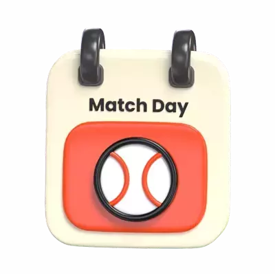Baseball Match Day 3D Graphic