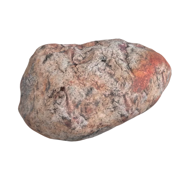 Realistic 3D Rock For Desert Environment 3D Graphic