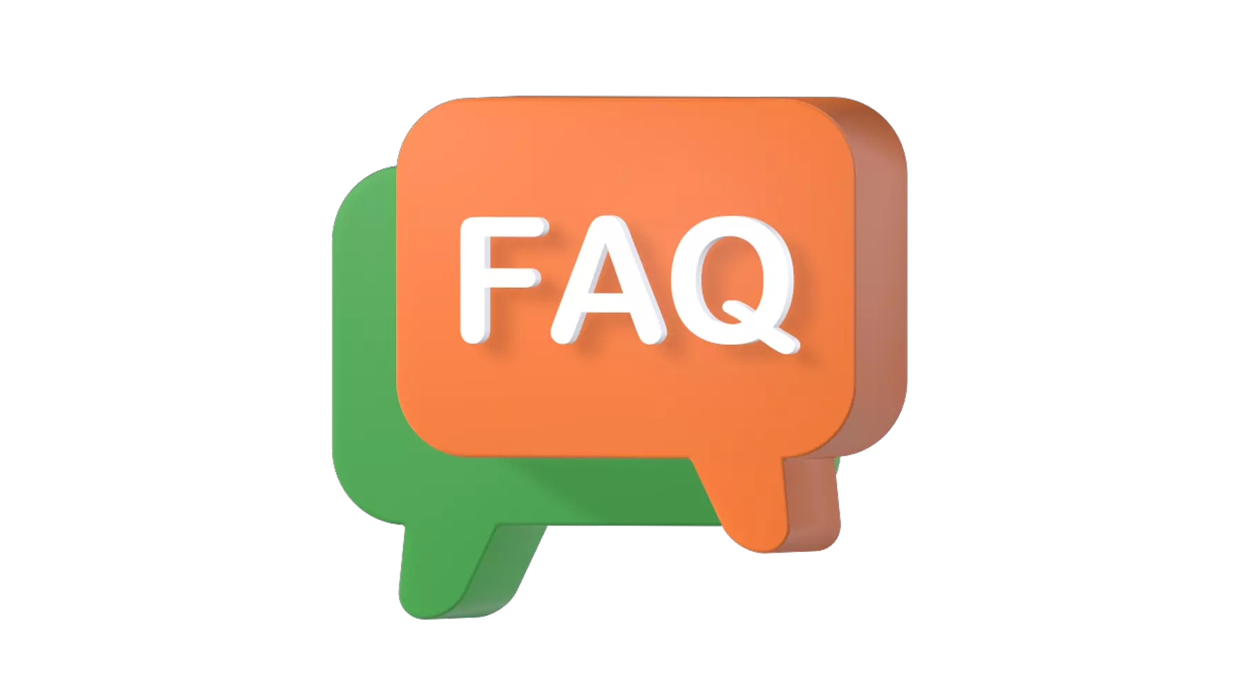 FAQ 3D Graphic