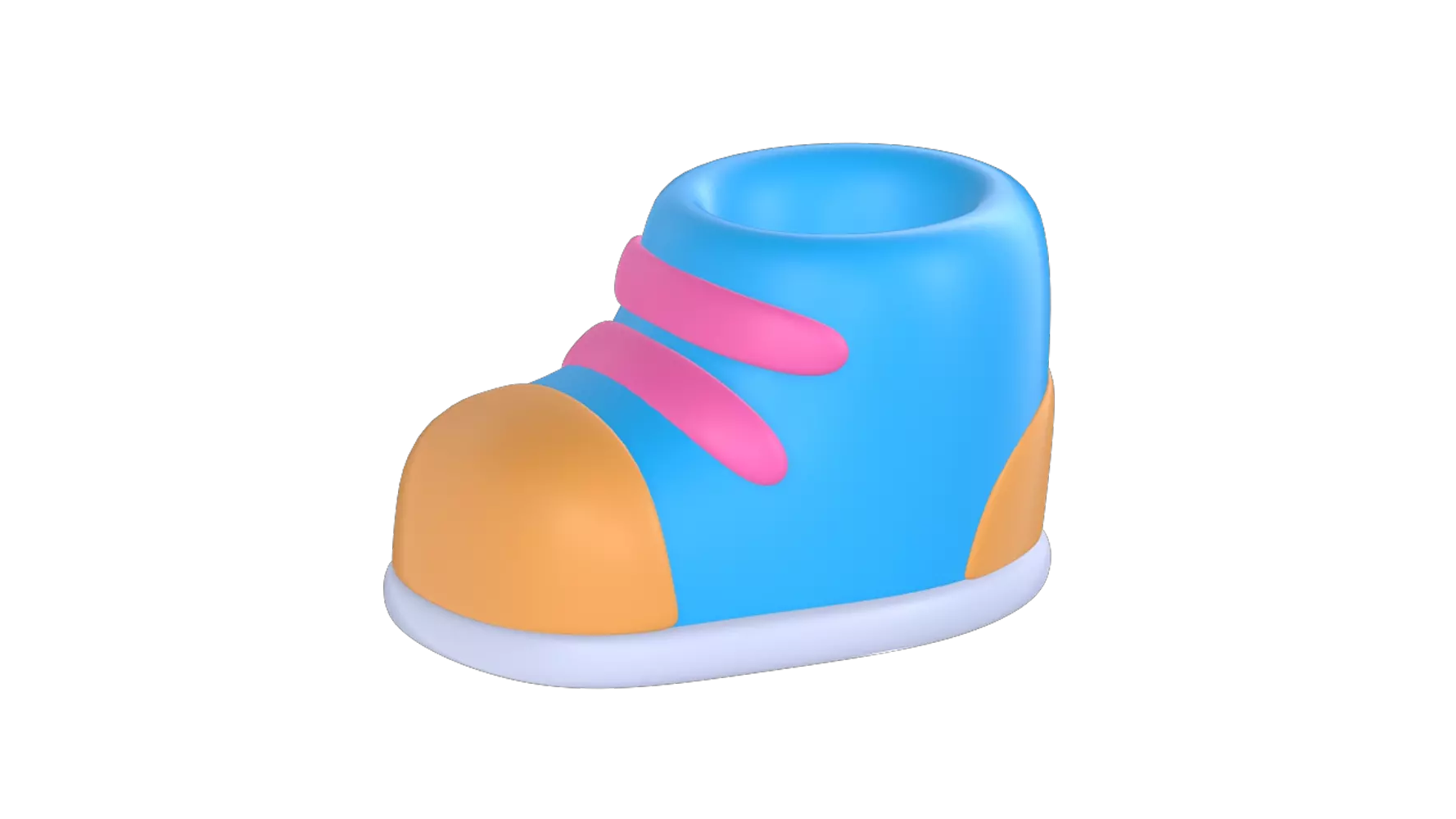 Baby Shoe 3d model--56445d0a-6243-4e47-a6ec-adce667e7b81