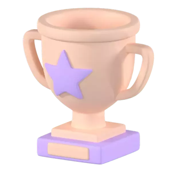 Trophy 3D Graphic