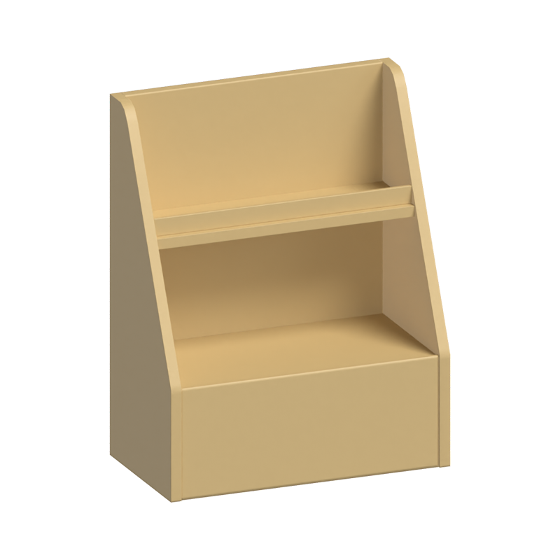 Bookcase For College Library 3D Model 3D Graphic