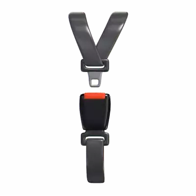 3D Seat Belt Model Safety In Automotive 