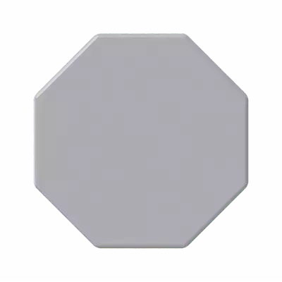 Octagon Shape 3D Graphic