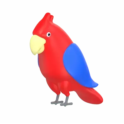 Parrot 3D Graphic